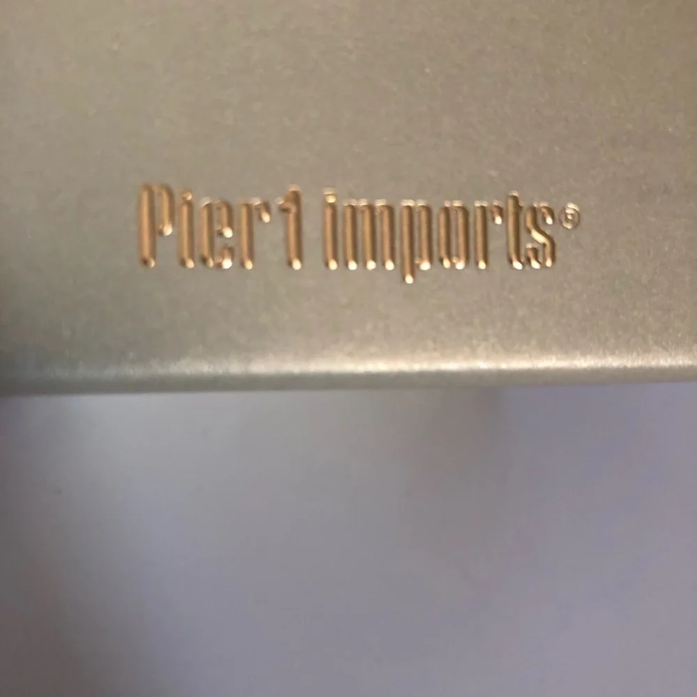 🎄 Pier 1 Imports 2018 Glass Blown Ornament
